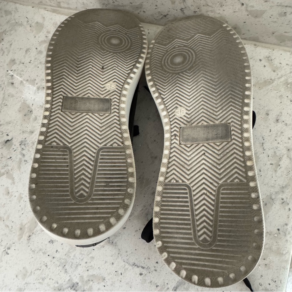 Saint + Sofia Black Hampstead Croc Effect Leather… - image 8